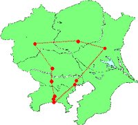 �֓����� �n�}�ƌo�H