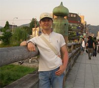 五十三次完結の京都三条大橋